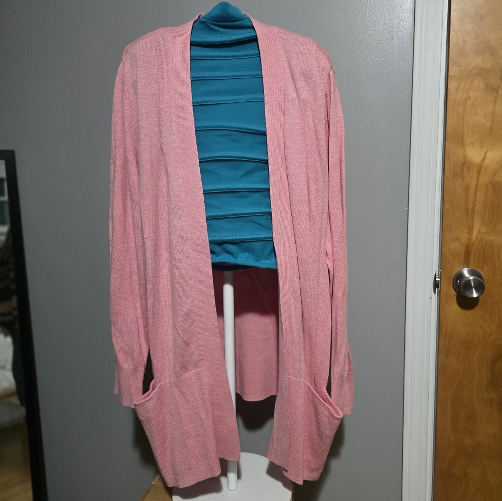 Craft & Barrow The Classic Cardigan Open Front